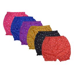 NEW TRINATH HOSIERY Infant Girls Pack Of 6 Printed Pure Cotton Boy Shorts Briefs NTDB-01-picture-14