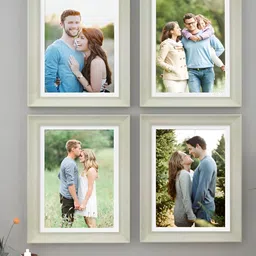 Art Street Grey 2 to 4 Pieces Wood Wall Photo Frames-image-22