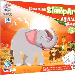 Educational Junior Stamp Art Animals-image-12
