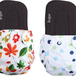 Print Reusable Cloth Diapers + Insert Pad Washable 100% AbsoMomease-image-22