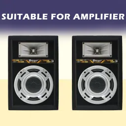 Target TT-RS-MS-310 HI-FI SOUND MULTIMEDIA SPEAKER 6"x2 NOS WITH TWEETERS 120 W Party Speaker image 3