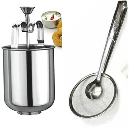 Stainless Steel Medu Vada Maker with Stand, mendu WADA Machine Vada Maker-picture-17