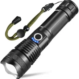 5modes Led 99000 Lumens Flash Light Torch High Power, XHP70.2 Powerful Charging Torch-25