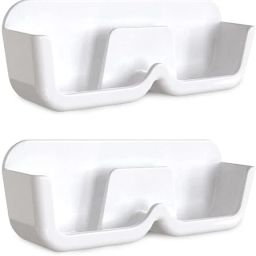 Eyeglasses Holder Stand WallMounted with Sticker Sunglasses Display Case Plastic Wall Shelf-image-32