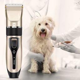 Pet Hair Trimmer, Black For Dog-Cat -Rabit Gold Pet Hair Trimmer for all dog Gold Pet Hair Trimmer-image-62