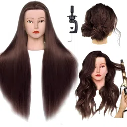Professional Saloon Use Dummy For Styling And Practice Dummy With Stand Hair Extension-image-65