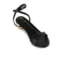 RUXBYPAYAL Leather Block Heel Sandals-46
