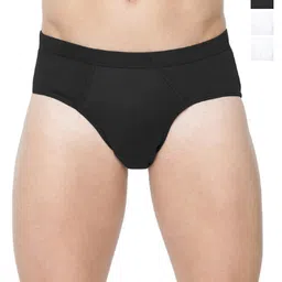 Ramraj Men Pack Of 4 Mid-Rise Seamless Cotton BasicBriefs SURYA_IE_WT2BK2_4P-image-97