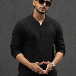 Powerlook Men Henley Neck T-shirt-image-46