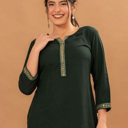KPF Floral Embroidered Lace Top-13