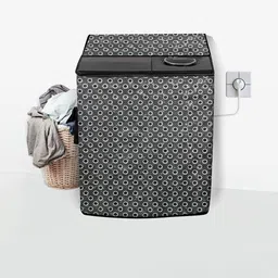 Stylista Waterproof and Dustproof PVC Washing Machine Cover-image-49
