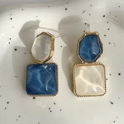 kazare Contemporary Drop Earrings-25