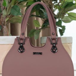 LADY QUINTON Colourblocked PU Bucket Tote Bag-75