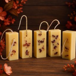 LIGHT JEWELS Set of 4 Scented Beeswax Fragrance Bar-picture-13