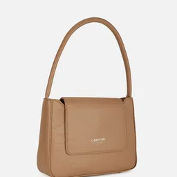 Carlton London Textured Swagger Shoulder Bag image 3