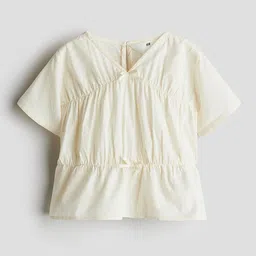 H&M Peplum Cotton Blouse-picture-22