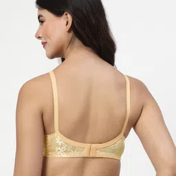 LILY Solid Full Coverage Non Padded Non-Wired BraletteBra image 4