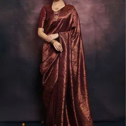 BerMondsey Woven Design Zari Celebrity Banarasi Saree-picture-53