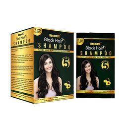 DEEMARK Hair Color Shampoo For Instant Black & Shiny Hair - 300 ml - Black-22