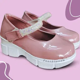 FootStation Kids-Girls Purple Canvas Casual Shoes-picture-34