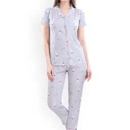 Piu Women Printed Night suit-picture-24