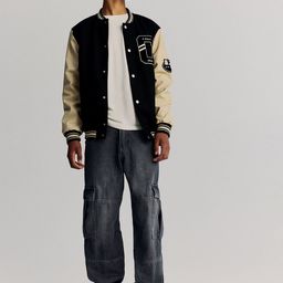 H&M Baggy Fit Cargo Jeans-picture-17