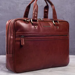 Gauge Machine Unisex PU Laptop Bag-10