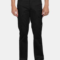 t-base Men Regular Fit Mid-Rise Cargos Trousers-image-11