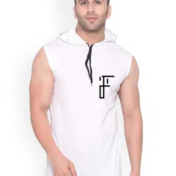 Fashnobic Do Not Waste Your Time Back Printed Hooded Gym Vest FB-106_W_Back_pt-113-image-18