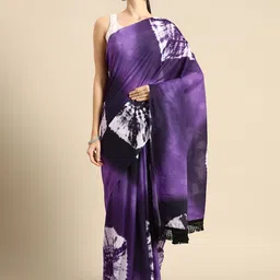 BUTA BUTI Tie and Dye Pure Cotton Saree-image-93