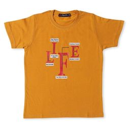 NeuVin Boys Typography Printed Round Neck Cotton T-shirt-image-72