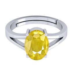 VISHVMA Sapphire Gemstone Studded Finger Ring-picture-10
