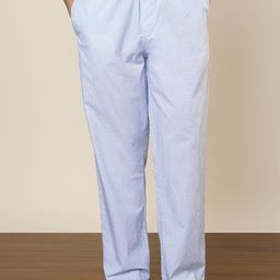 SleepZ by Raymond Printed Pure Cotton Straight-Leg Lounge Pant-image-90