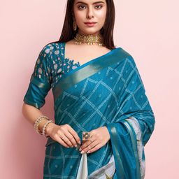 TASRIKA Ethnic Motifs Sequinned Pure Silk Mysore Silk Saree-picture-21