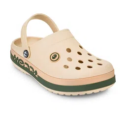 Hoppa Men Self Design Clogs-11