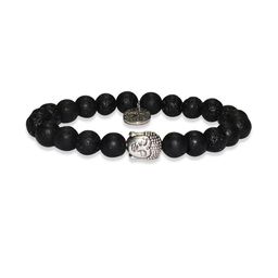 Divine souvenirs Unisex Artificial Beaded Elasticated Bracelet-22