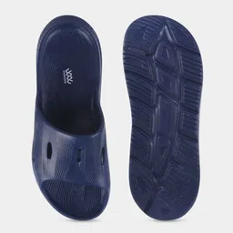 WAVE WALKER Men Self Design Sliders Flip Flops image 5