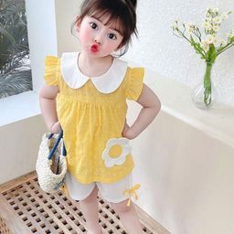 POP STREET KIDS Girls Top with Shorts-image-43