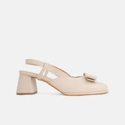 DROP BOLD Block Pumps with Bows image 3