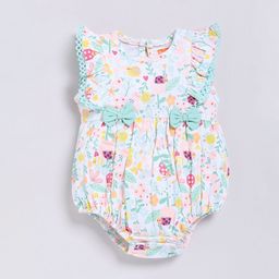 SNUGGLY MONKEY Girls Printed Cotton Bodysuits-image-83