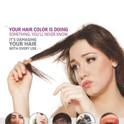 Vegetal Set Of 3 Bio Color 100% Natural Hair Color - 50 g Each - Burgundy image 3