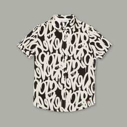 Fame Forever by Lifestyle Boys Animal Printed Casual Shirt-image-27