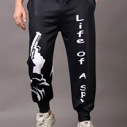 YELLOW TREE Relaxed Fit Life Of A Spy-Printed Joggers-picture-8