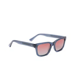 Specsmakers Unisex Rectangle Sunglasses With Polarised Lens SM WX7127-36