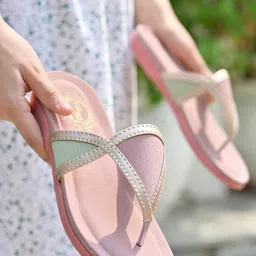 Stylestry Girls Open Toe Flats-24