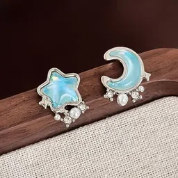 FIMBUL Star Shaped Studs Earrings-36