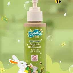 Puddles Kids Tangy Candy Organic Bodywash For Deep Cleansing - 100 ml-28