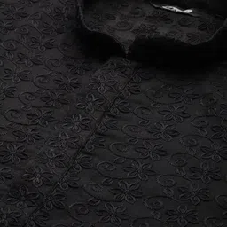 MANQ Men Geometric Thread Work Kurta image 2