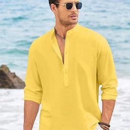 FINAXO FASHION Men Thread Work Pathani Kurta-image-93