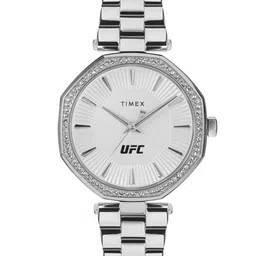 Timex Women Embellished Dial & Stainless Steel Straps Analogue Watch TW2V83200X6-image-61